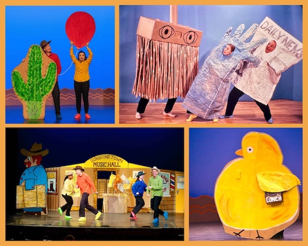 The Paper Bag Players: HEY THERE, HOWDY, EVERYBODY!