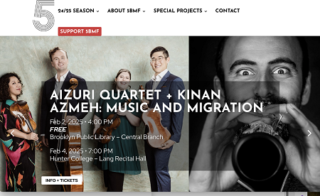 5BMF + Hunter Music Presents Aizuri Quartet & Kinan Azmeh- Music & Migration